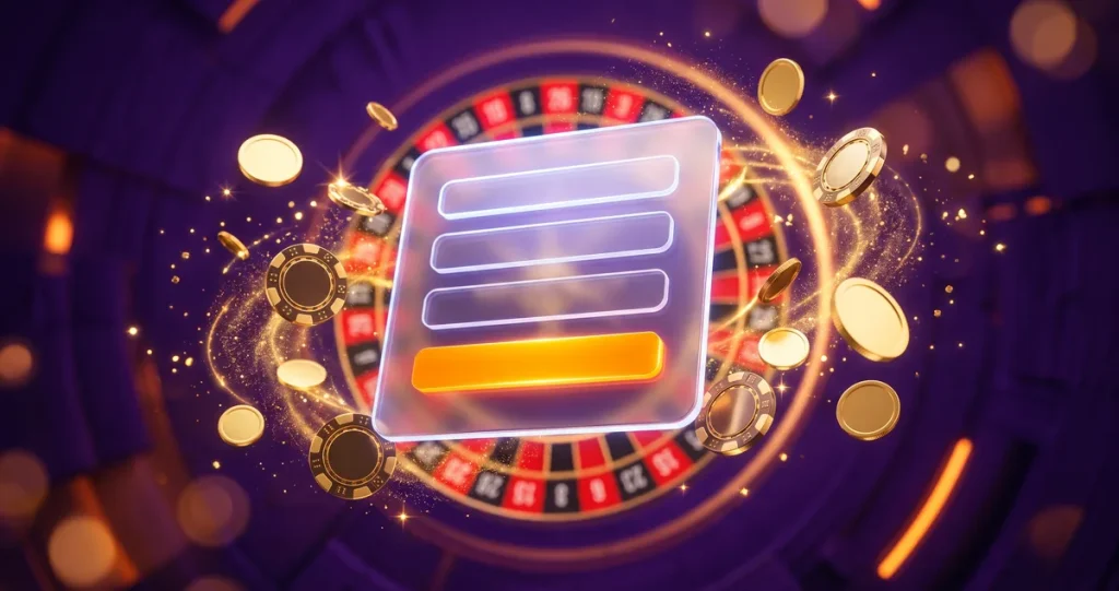 Milyar.com üye ol: soyut üyelik formu, rulet ve casino jetonları